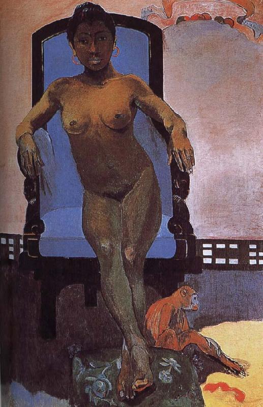 Paul Gauguin Javanese woman Anna France oil painting art